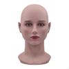 Лысый манекен голова учебный гладкая поверхность легкий устойчивый парик дисплей держатель шиньоны