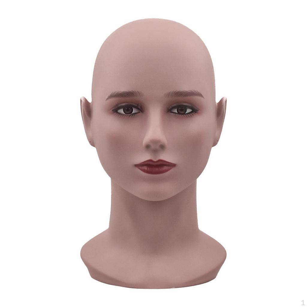 Лысый манекен голова учебный гладкая поверхность легкий устойчивый парик дисплей держатель шиньоны