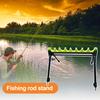 Telescopic Fishing Rod Holder Durable Construction High Stability Strong Load-bearing Non-Slip Fishing Pole Organizer