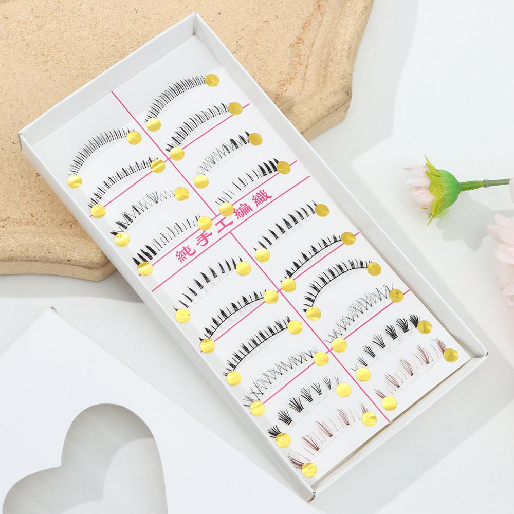 10 Pairs Hot Fake Natural Bottom Eye Lashes False Eyelashes Lower Handmade