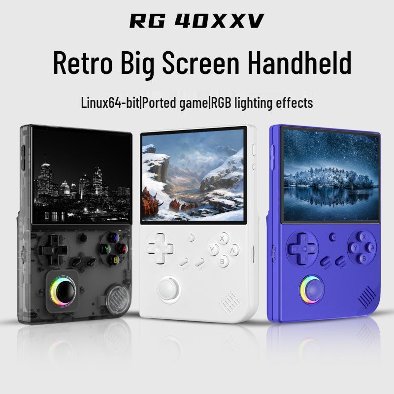 ANBERNIC RG40XXV Портативная беспроводная ретро-консоль с вертикальным экраном - Открытый исходный код и HD аркадные игры