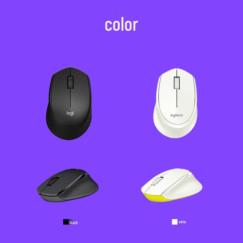 Logitech Беспроводная мышь M275 Черная