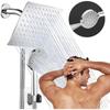 Роскошная система тропического душа для ванной комнаты, набор для душа с верхним распылением из нержавеющей стали, наборы смесителей для душа для ванной комнаты, 5 режимов, ручное сиденье для душа