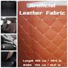 Thick Sponge Quilted Faux Leather Fabric Embroidered Car Interior Material Craft Upholstery Fabric Diamond Argyle Sewing New