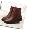 Mom Boots Ladies 2025 Autumn and Winter New Cotton Shoes Giant Fleece Preservation Giant Comfortable Cotton Boots Middle-aged and Elderly Flat Sh