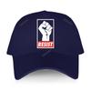 Спортивная кепка бренда Funny Design для мужчин из хлопка, бейсболки Resist Fist, летняя модная кепка для женщин, регулируемая кепка для гольфа
