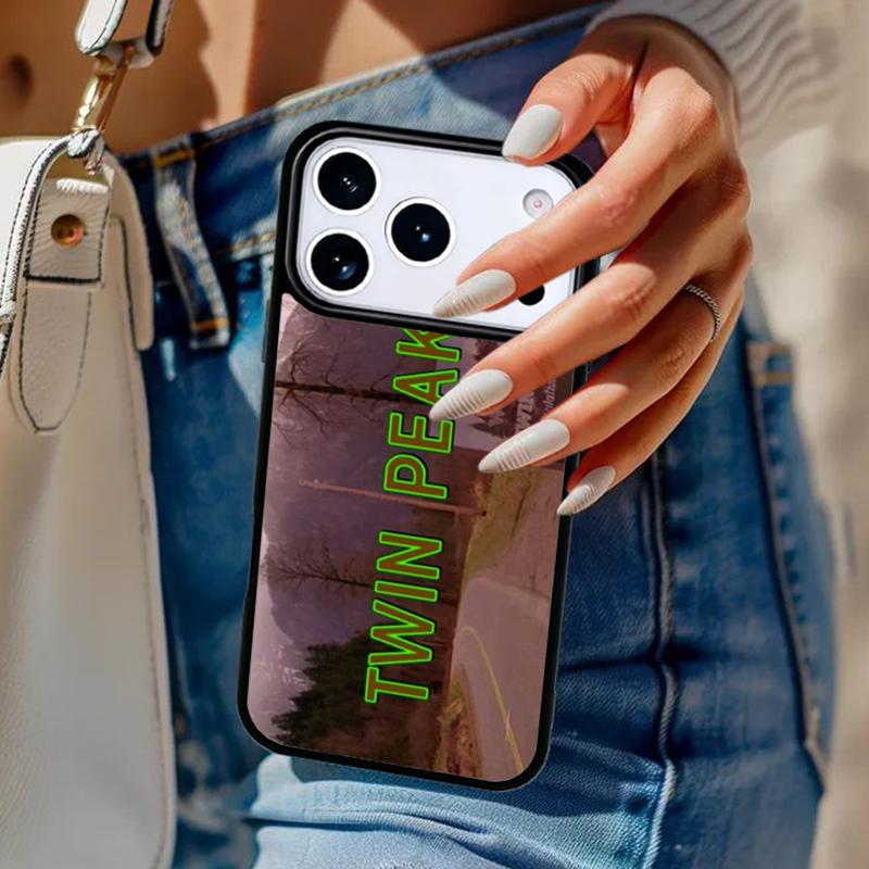 TV Series Twin Peaks Dale Cooper Phone Case For iPhone 17 Air 14 15 13 12 Max Cover For Apple 16e 11 Pro Max Plus Coque
