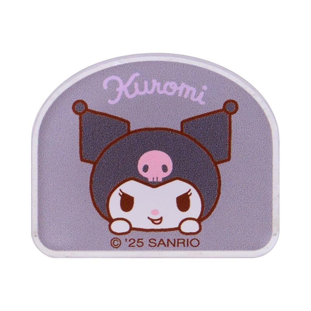 Sanrio Набор из 2 вращающихся зажимов Kuromi, вращающийся на 360 градусов стенд для записей 430676