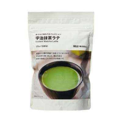 MUJI Удзи Матча Латте, 170г (VBB09A4S), Меню кафе для наслаждения дома