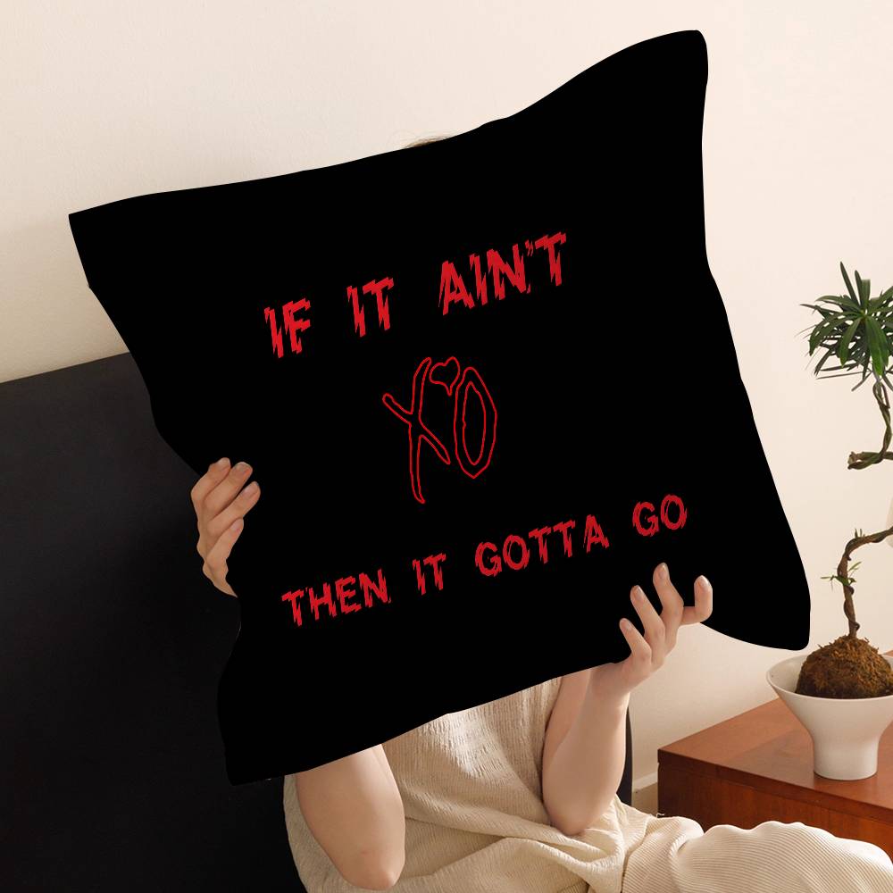 The Weeknd Xo Pillow Gifts Home Office Furnishings Bedroom Sofa Car Cushion Cover Case 45X45Cm