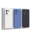 Чехол для Honor X70i: Однотонный, Полное покрытие, Защита от падений, Мягкий корпус, Дизайн с прямыми краями, Новая модель