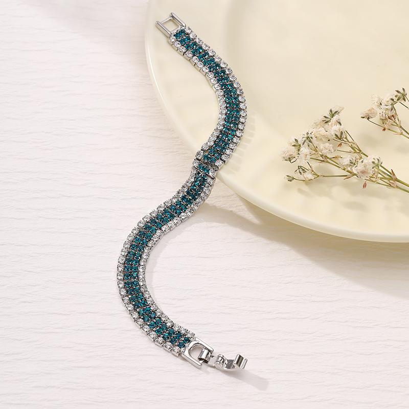 Браслет со стразами для женщин, браслет-цепочка, вечерние украшения, подарки