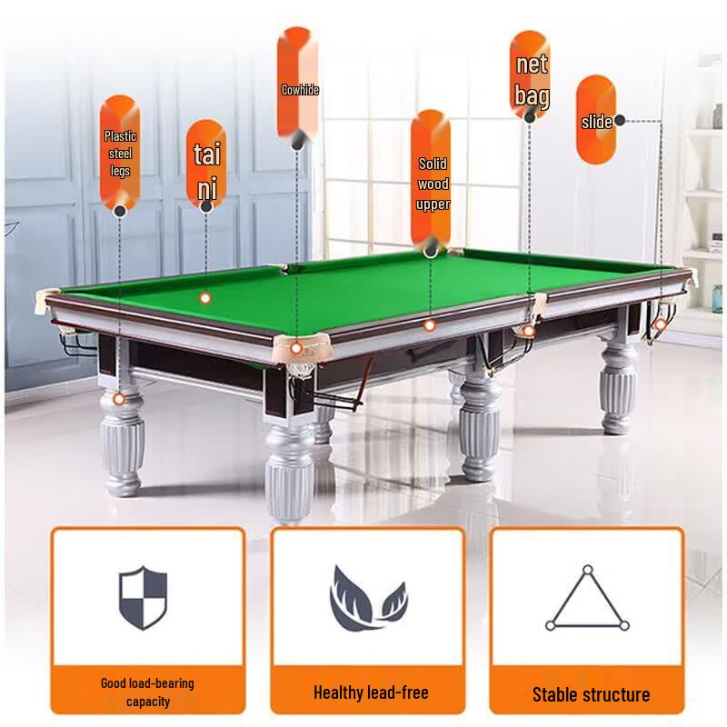 KANGLANGTE Chinese 8-Ball Billiard Table