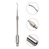 1 Set Dental Manual Control Crown Remover 2 Tips Press Button Stainless Steel Dentistry Laboratory Equipment Tools