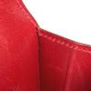 HERMES H logo vintage Pochette Rio Pochette Rio Clutch bag bag pouch Leather Red