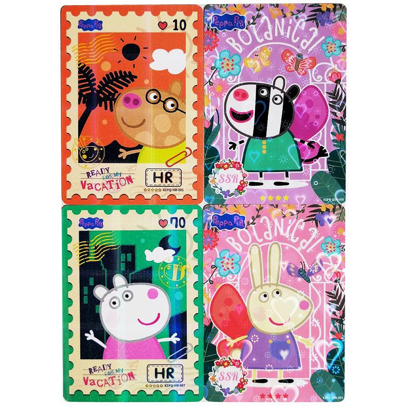 REESEE Official Peppa Pig Memory Game Cards 20th Anniversary Special Edition Card Album Popular Cartoon Character Collectibles
