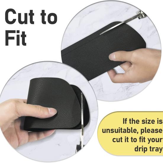 Поддон для капель холодильника Нескользящее дно Влаговпитывающий Быстросохнущий Уловитель воды Эффективная защита от брызг Многоразовый Каплесборник для диспенсера воды