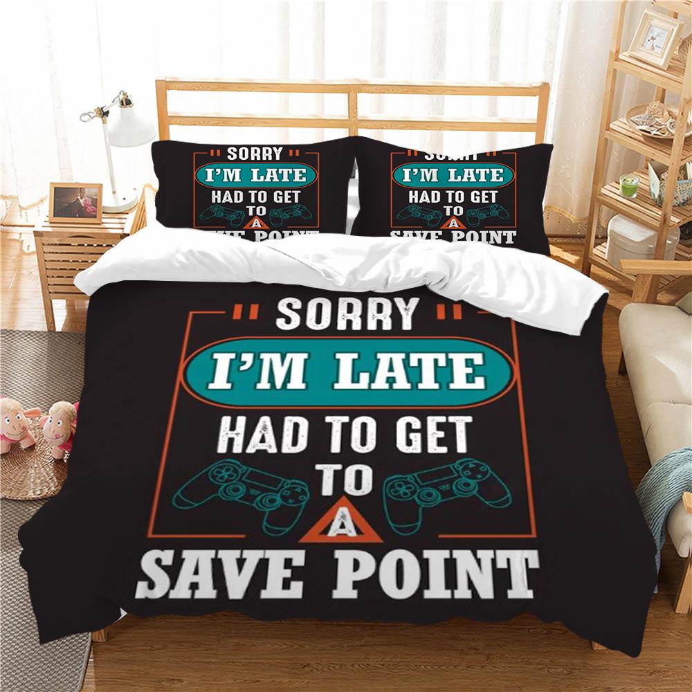 3D Gamepad Printing Home Textiles Bedding Suit Microfiber Quilt Cover Cool Comforter Duvet Covers