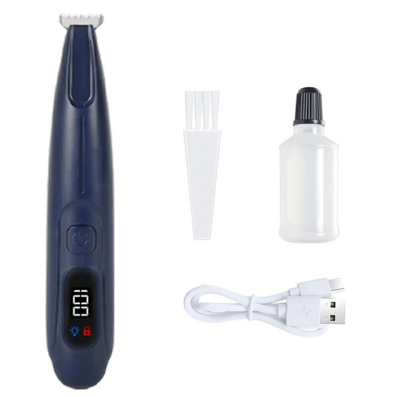 Professional LED Pet Hair Clipper Portable Charge Electric Dog Cat Trimmer Low Noise Simple Grooming Shaver Safe Waterproof