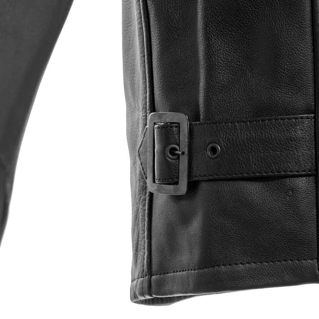 KOMINE Мотоциклетная куртка Одинарная кожаная куртка Черная M LJ-5343 02-5343 Мужская