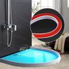 Silicone Shower Barrier Rubber Water Stopper-Bathroom-Waterproof-Strip-50-300CM~