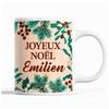 Mug - Noël Emilien - Beige - 325 Ml - Dishwasher and Microwave Safe