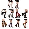 Leg Warmers for Women Girls Japanese Style Lolitas Leg Warmer Star Knit Long Socks Gothic Harajuku Leg Cover Stockings