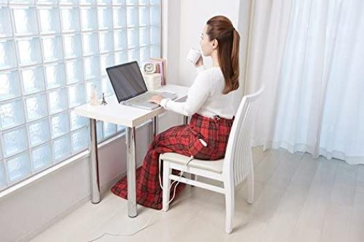 Sugiyama Washable Hot Leg Heater Red Check NA-21SHZ(RE)