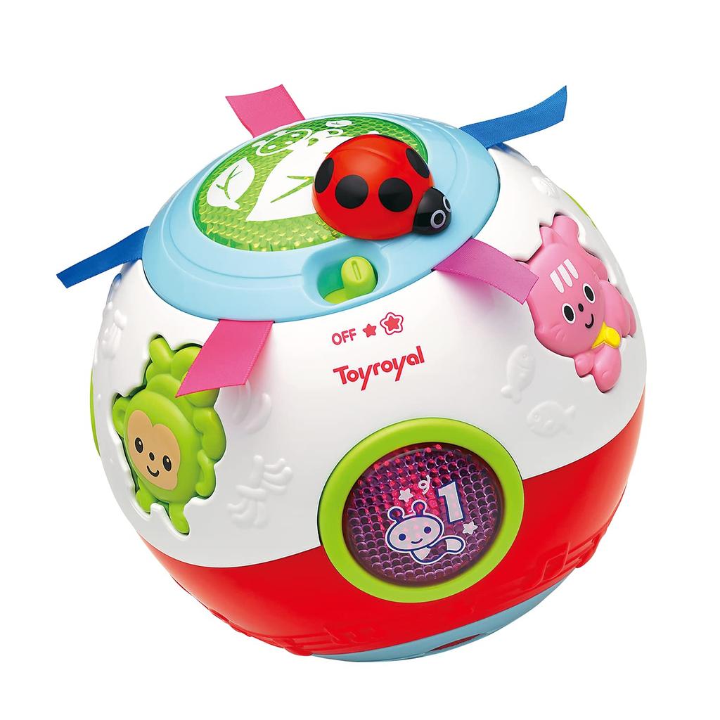 Игрушка Королевская Погоня Катящийся Шар (Развивающая игрушка Пальчиковые игры) Светящаяся легкая игрушка (Издающий звуки Говорящий) Игрушка, издающая звуки, для младенцев