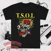 TSOL T.S.O.L Мозголом Мужская Черная Размер от S до 5XL