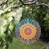 10 Inch Metal Wind Spinner Outdoor Hanging Decor with 360 Degree Rotating Hook Garden Yard Balcony Ornament All Season Gift Idea