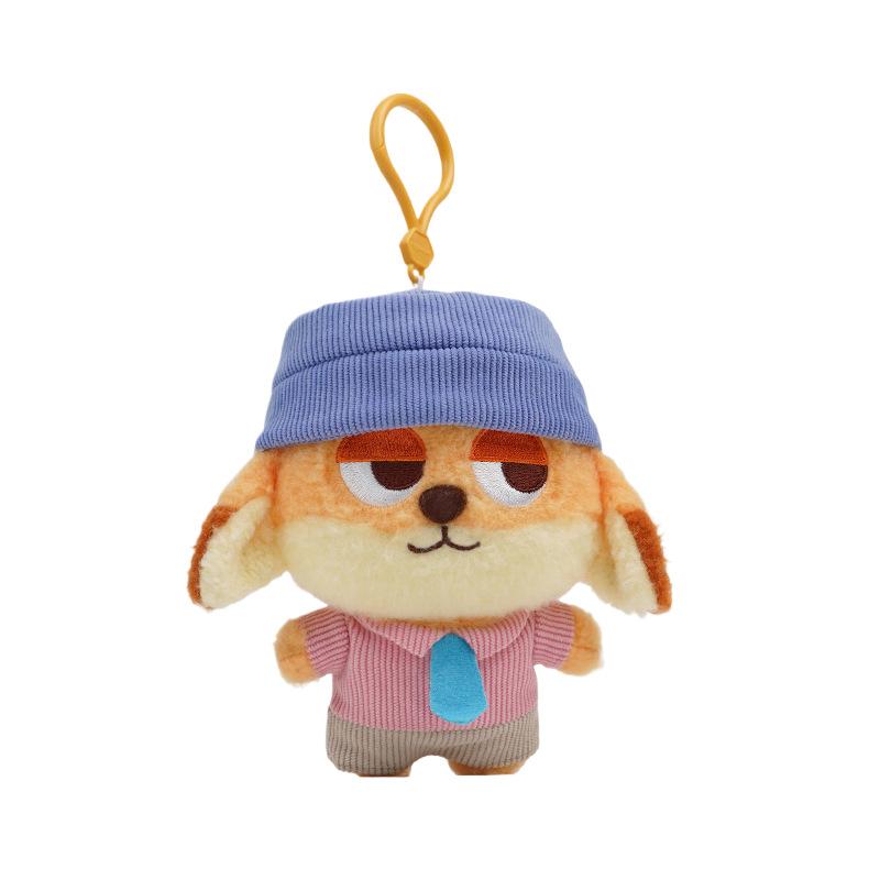 Potdemiel Pendant Crazy Zootopia Series Judy Hopps Cartoon Anime Plush Pendant Car Couple Backpack Decoration Festival Gift