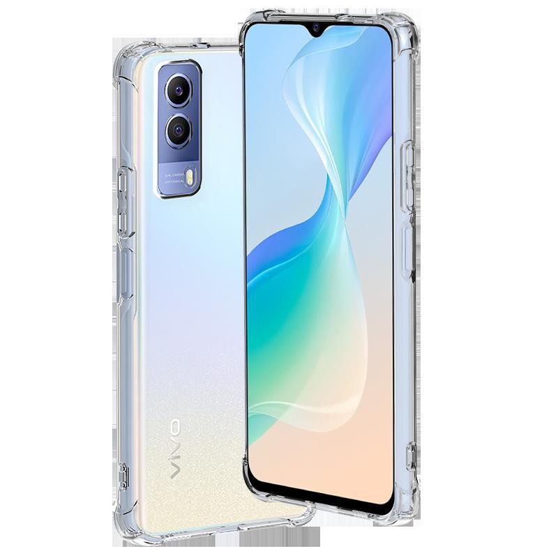Подходит для чехла мобильного телефона vivoy11 vivoX1 новый S1 прозрачный Z1X чехол силиконовый мягкий с подушкой безопасности противоударный