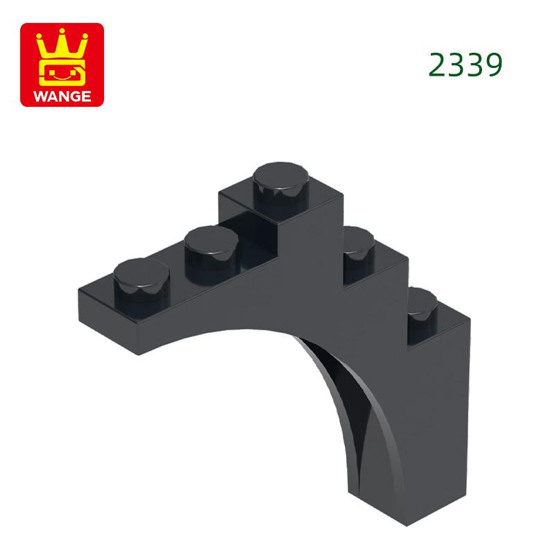 Нетоксичные 45 шт./лот 2339 Арка 1x5x4 Непрерывная Арка Строительные Блоки Аксессуары Moc Совместимые с Кирпичиками Детские Игрушки Подарочная Коробка
