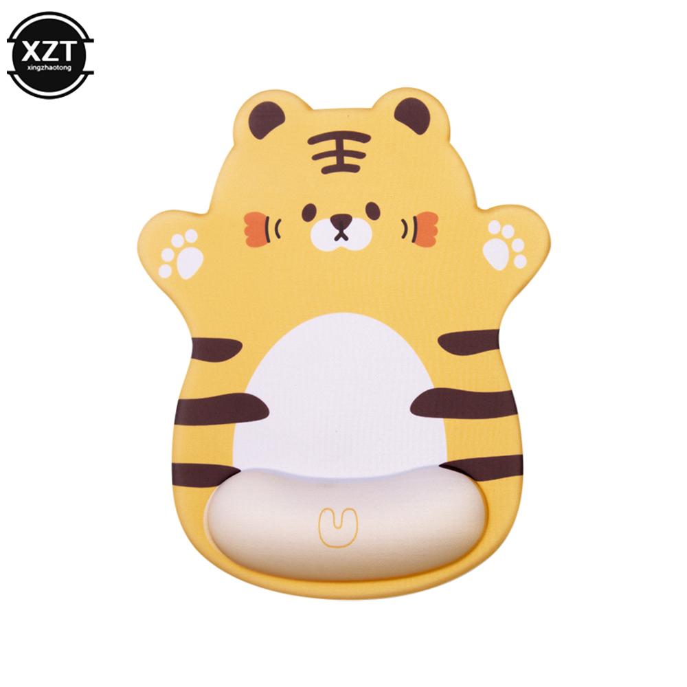 Cartoon Cute Silicon Mouse Pad Wrist Rest Hand Support Ergonomic Mousepad Cushion Mat Office Laptop Computer Gaming Mouse Pads