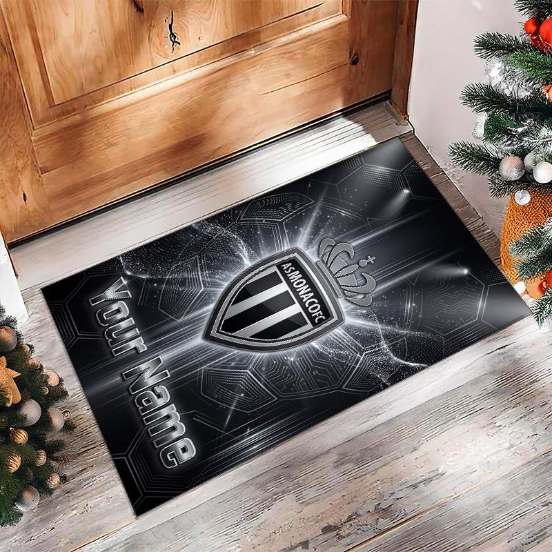 Monaco FC Printed Crystal Velvet Rug Non‑Slip Crystal Velvet Carpet For Sofa Bedroom Indoor Home Decoration