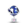 Globe Design Charm 925 Sliver Planet Earth Pendant Charm Beads Fit Fashion Style Bracelet Charms Jewelry Gift