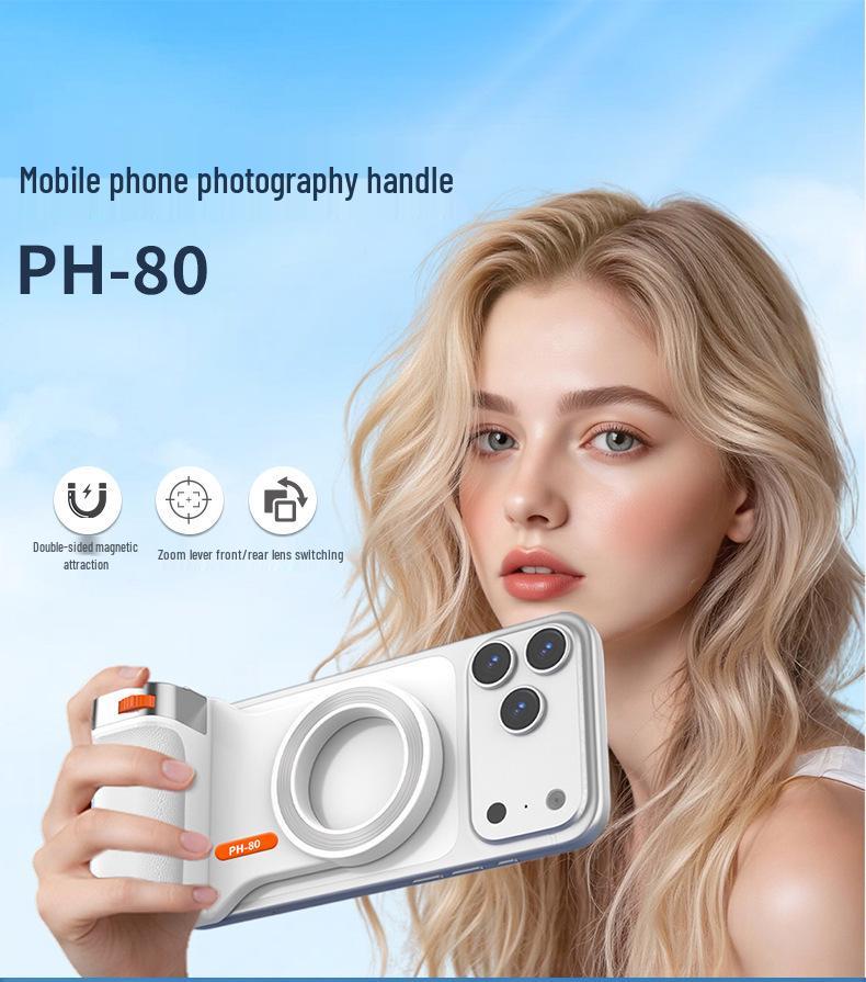 Bluetooth Selfie Stick with Remote, Zoom, and Anti-shake Stabilizer for Phone Photography