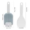2Pcs Storage Box Rice Paddle Dust Proof Kitchen Accessory Convenient Dinnerware Spoon  Food Storage