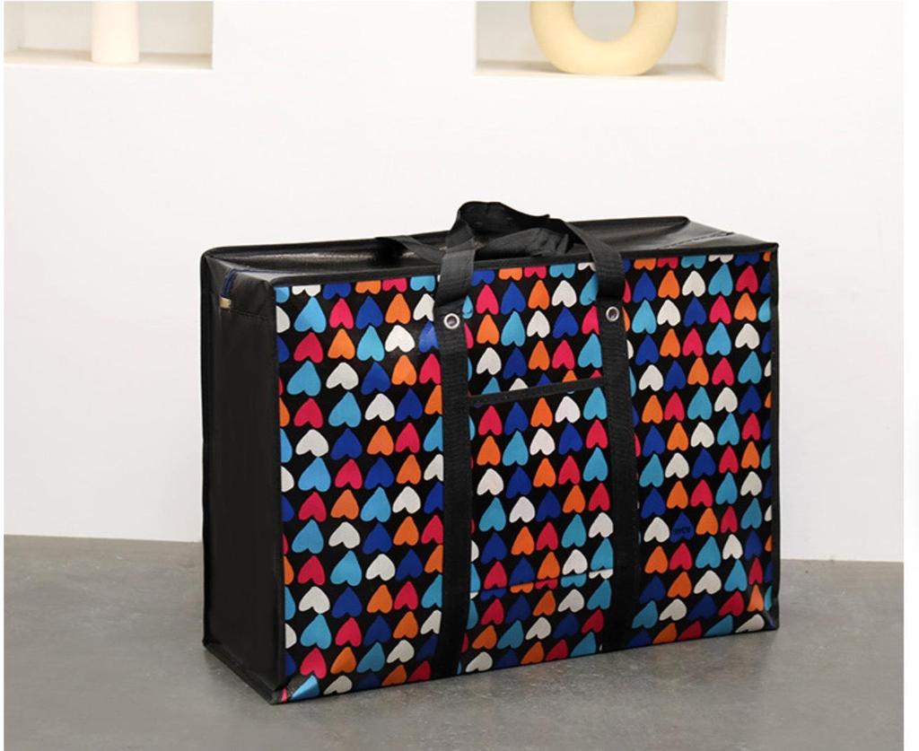 Вместительная нетканая дорожная сумка для влагозащищенного хранения одеял и одежды