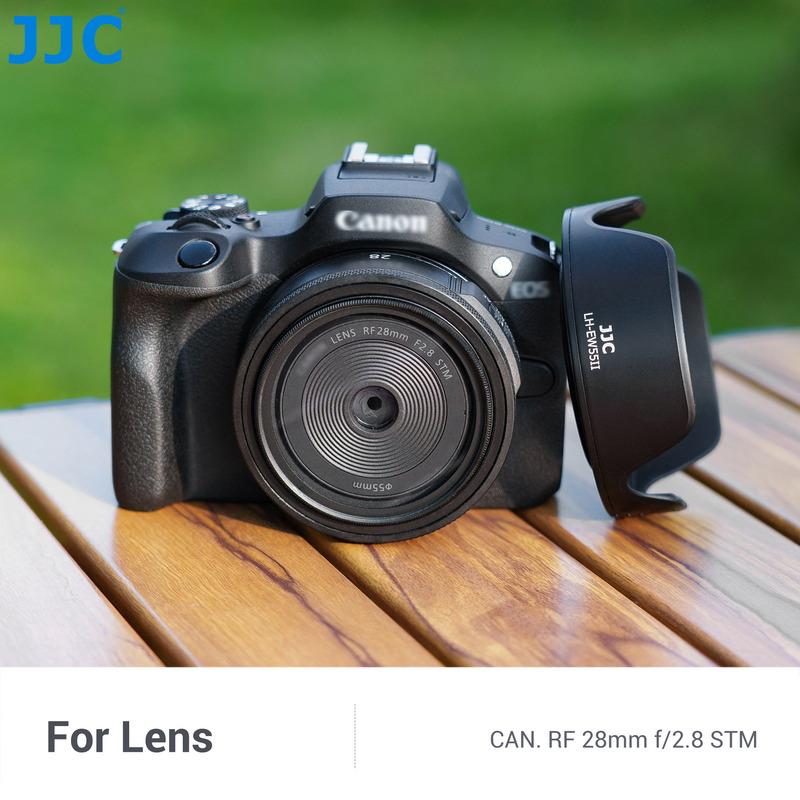 Защитный бленда JJC для объектива Canon RF 28mm f/2.8 STM Аксессуары для объективов камеры Заменяет Canon EW-55