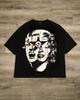 Sade Y2k Retro Harajuku Street Style Oversized Fashion Casual Retro Y2k Tshirt Unisex Unisex Short Sleeve Crew Neck Tee Unisex