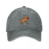Fox Red Labrador Puppy with a Little Heart Baseball Cap Fishing cap hats for Unisex Wild Ball Hat Unisex Womens