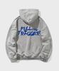 Худи El Trigger Oversized Серое (синий)