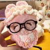 Для 10-сантиметровых хлопковых кукол очки милые пластиковые очки для кукол макарон BJD куклы игрушечные очки аксессуары