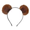 Bear Ear Headband - Fun And Soft Hair Accessory, Ideal for Cosplay Themed Parties, Fancy Dress