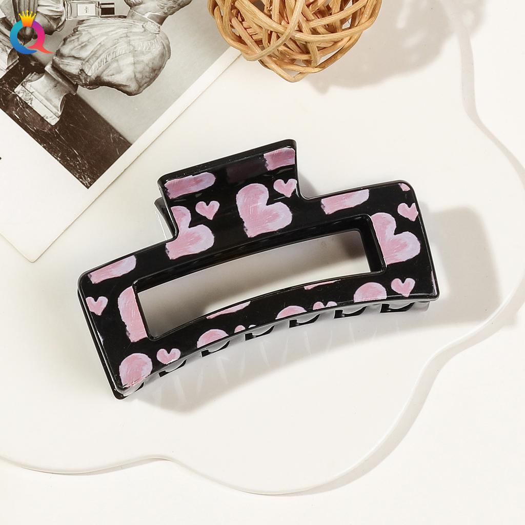 Printed Hair Clip Shark Clip Leopard Clip Large Summer Clip Hair Accessories