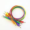 LAMBDA Modular Synth Patch Cable Set (Red, Yellow, Orange, Blue, Green, Purple) (30cm)