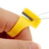 3 шт. новая игла для рукоделия «сделай сам», пластиковый наперсток, лезвие для пальца, швейное кольцо, резак для резьбы