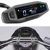 Motorcycle Speedometer Meter Universal Lcd Digital Odometer Counter Motorbike Tachometer Fuel Meter